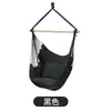 Columpio Exterior Silla Colgante para Dormitorio Silla Colgante para Interiores Hogar Cesta Colgante de Ocio para Adultos Hamaca de Lona para Niños Silla para Estudiantes de Dormitorio