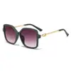 Novedad Moda Versátil Gafas de Sol con Montura Grande para Rostro Redondo Gafas de Sol Ovaladas de Doble Puente para Mujer Gafas de Sol para Exteriores