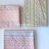 Tela de Algodón de 40 Hilos Estampado Digital Empalme Rayado Coreano Tela Floral Pequeña Fresca Ropa de Mujer Ropa de Niños DIY