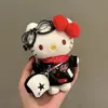 Auténtico Peluche de Dibujos Animados Sanrio Hello Kitty Bolsa Decoración Colgante Llavero Colgante
