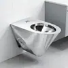Inodoro de Acero Inoxidable 304 Montado en Pared, Inodoro de Bajo Consumo de Agua para Trenes de Alta Velocidad, Inodoro Anti-Olores para Lugares Públicos Comerciales