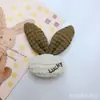 Waffle Cone Conejo Panda Rojo Corazón Perro Líder Accesorios Bolsa Colgante Ropa DIY Accesorios Funda de Teléfono Móvil Material
