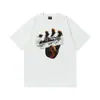 Marca de Moda Transfronteriza Verano Nuevo Crtz Informal Holgado Estilo Pareja Camiseta Estampada de Manga Corta en Stock