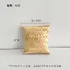 Arte de Bambu Xin Sheng Formato de Zongzi Decoração Trançada de Bambu DIY Estilo Chinês Auspicioso Artesanato Criativo Material de Arte Floral Trançado Feito à Mão