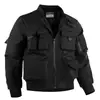 Chaqueta Aviador Nueva Transfronteriza Traje de Béisbol para Hombre Chaqueta Funcional Multibolsillos Ropa de Moda Europea y Americana Ropa de Trabajo Top