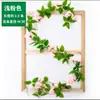 Decoración Colgante de Pared de Flor de Cerezo y Rosa Simulada Flor de Seda Ratán Techo Flor Artificial Escudo para Tubería de Agua de Aire Acondicionado Decoración de Interiores