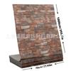 Entrega transfronteriza nuevo patrón de ladrillo plegable tridimensional pegatinas de pared 5 M 10 m 20 M pared de fondo dormitorio entrega de una sola pieza