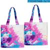 Bolsa Tote Tie-Dye Graffiti Pintura a Óleo Nova 2022 Bolsa de Mão 3D Tecido Oxford Tendência Bolsa Tote Feminina