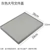 Carpeta Colgante A4 Morandi Japonesa Gruesa Caja de Almacenamiento Grande para Documentos Caja de Archivos Caja Portaclip Colgante de Plástico