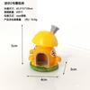 Planta Acuática Acuario Paisajismo Peces Escondite Tanque Acostado Piña Venta al por Mayor Pequeño Mini Casa de Caracol Casa de Hongo