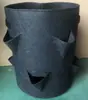 Bolsas de Cultivo de Fresas Multi-Puerto Hechas a Medida por el Fabricante Ebay Amazon Bolsas de Plantas de 3 Puertos 6 Puertos 8 Puertos Bolsas de Cultivo de Fieltro
