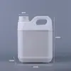 Barril Químico de Plástico Atacado 1-6 Litros Barril de Plástico 2.5L Barril de Embalagem Plástica de Essência 5 Litros Barril Plano Selado Resistente a Ácido e Alcalino