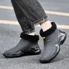 Botas de Lluvia Cortas para Hombre Moda Otoño e Invierno, Zapatos Impermeables para Hombre Estilo Deportivo, Zapatos de Goma, Botas de Lluvia Antideslizantes Engrosadas y Ensanchadas para Hombre de Comercio Exterior