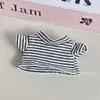 Camiseta Rayada de 14 cm para Perro de Peluche Muñeco Accesorios Ropa