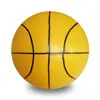 Juguetes de pelotas de goma para niños alta elasticidad inflable PVC multicolor línea baloncesto juguetes para niños de preescolar pelota para golpear