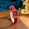 Reloj de mujer GEDI estilo nicho versátil, simple retro moda estudiante impermeable decoración de reloj de cuarzo