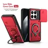 Capa Protetora Anti-Queda com Anel Sky Ring e Janela Deslizante para Xiaomi 17Promax Xiaomi Poco M8Pro com Suporte
