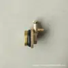Tapón de purga de aire para colector de calefacción por suelo radiante, Tapa final de radiador, Tapón de manómetro totalmente de cobre, Válvula de purga de aire, Tapón de válvula de purga