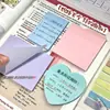 Adesivos de Notas Perolados Foscos de Ano Novo Adesivos de Notas de Alto Valor Série Transparente Adesivos de Marcação para Estudantes Adesivos Coloridos