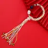 Pulsera con Cuentas de Ágata Bendición del Festival de los Botes de Dragón de Cinabrio de Xizang Cordón Original Joyería para Hombres y Mujeres