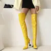 Botas Martin Femininas de Cano Alto Apontadas, Tamanhos 34-47, Solas de Borracha, Versáteis, com Zíper Traseiro, Cor Sólida, Leves, para Outono e Inverno