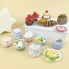 Ímãs de geladeira de resina alimentar 3D, ímãs fortes de lembrancinhas turísticas, figuras feitas sob medida, presentes realistas