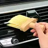 Cepillo de Limpieza para Interiores de Coche, Cepillo para Limpiar Salidas de Aire, Cepillo para Ranuras de Alféizar de Ventana, Cepillo Suave para Espacios entre Asientos, Cepillo para Teclado