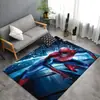 Alfombra de Superhéroe de Animación de Dibujos Animados Spiderman Decoración de Habitación Infantil Felpudo Juego Entretenimiento Tapete para Gatear