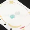 Botones de estrella nacarados con forma de cuenco de dos agujeros de 11.5 mm, botones de resina de flor de ciruelo para camisa, accesorios para prendas de vestir, botones brillantes