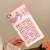 Pegatinas de Uñas Sanrio para Niñas, Arte de Uñas Lindo y Divertido, Piezas de Uñas para Estudiantes, Piezas de Uñas Dulces, Uñas Postizas para Niños