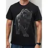 Camiseta unissex de verão, casual esportiva, gola careca, manga curta, estampa digital 3D transfronteiriça, solta, confortável, respirável, envio direto da fonte
