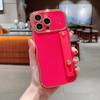Funda para teléfono Samsung A15 con diseño de ola y ventana grande, doble amor galvanizado S24 para A55, pulsera, funda protectora anticaídas A14