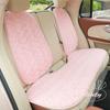 Almofadas de Pelúcia para Banco de Carro Outono e Inverno, Almofadas de Banco de Carro Simples e Modernas, Almofadas de Banco de Carro Quentes, Macias e Confortáveis para Meninas