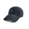 Novo Boné de Beisebol Estilo Coreano em Forma de U Retrô com Letra Desgastada, Personalizado Versátil High-Street para Cabeça Grande com Bico de Pato Que Faz o Rosto Parecer Menor