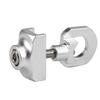 Tensor de Cadena para Bicicleta Plegable Aleación de Aluminio Cnc Ajustador de Cadena Adecuado para Bicicleta Plegable Zipper