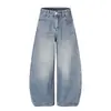 Moda 2026 Estilo Tendência Calça Casual Casual Curva Cintura Média Decorada com Strass Fornecimento Atacado 55