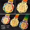 Medalla de cristal de baloncesto, maratón, juegos infantiles generales, competición, equipo, medalla de metal, honor creativo, venta al por mayor