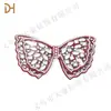 Nuevo Lazo de Cristal Decoración Creativa para Ropa Lazo Tejido Semi-Terminado Accesorios para el Cabello DIY Accesorios para Tocados Venta al por Mayor