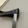 Zapatos que aumentan la altura interior, Zapatos de vestir versátiles de estilo coreano con boca poco profunda, Tacones altos de punta fina, Zapatos de mujer slip-on de nuevo estilo para principios de otoño, Zapatos de estilo francés