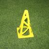 Cono de señalización hueca de 23 cm para entrenamiento de fútbol, señal de carretera, cono de carretera de obstáculos, equipo de entrenamiento