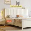 Panel de mesita de noche para cama individual se vende por separado, panel trasero de mesita de noche de 21 metros de ancho, panel trasero de madera maciza suave acolchado, se vende por separado