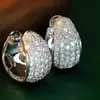 Pendientes Más Vendidos para Mujer Cao Shi Tiktok Live E-Commerce, Exquisitos Accesorios Brillantes Microincrustados, Modelos Más Vendidos de Vestidos de Novia