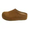 Pantuflas de Suela Gruesa de 5CM para Mujer 2026 Nuevo Estilo Primavera Verano Sin Cierre Puntera Cerrada Medias Pantuflas para Mujer Uso en Exteriores Sandalias Feas Lindas