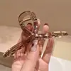 Pinza Grande para el Cabello con Alto Volumen, Aspecto de Alta Gama, Pinza para el Cabello con Moño Mediano, Pinza Grande Acrílica Sencilla, Accesorio para el Cabello para Mujer
