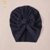 Europa y Estados Unidos nuevo bebé bebé tejido elástico lazo accesorios para el cabello bebé fontanela gorro fetal en stock al por mayor