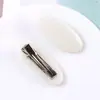 Parches de pasador ovalados de colores de caramelo degradado, materiales para fundas de teléfono y accesorios para el cabello DIY, venta al por mayor