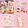 Pegamento Cremoso Bolsa de la Suerte DIY Pasador Hecho a Mano Pasador Sin Costuras Paquete de Materiales para Accesorios del Cabello Set Diadema de Oso