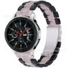 Adecuado para Correa de Reloj Inteligente Samsung Watch7/6/5 20/22 mm Nuevo Color Resina Metal Correa de Reloj