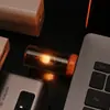 Lámpara de Llama con Sensor Controlada por Soplo Luz Nocturna USB Lámpara de Ambiente Lámpara LED Controlada por Soplo Regalo Lámpara de Ambiente