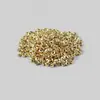 Lingote de plata pura s925 y piezas separadoras de plata fragmentada, accesorios para joyería, cuentas separadoras irregulares, espaciadores, accesorios para pulseras DIY